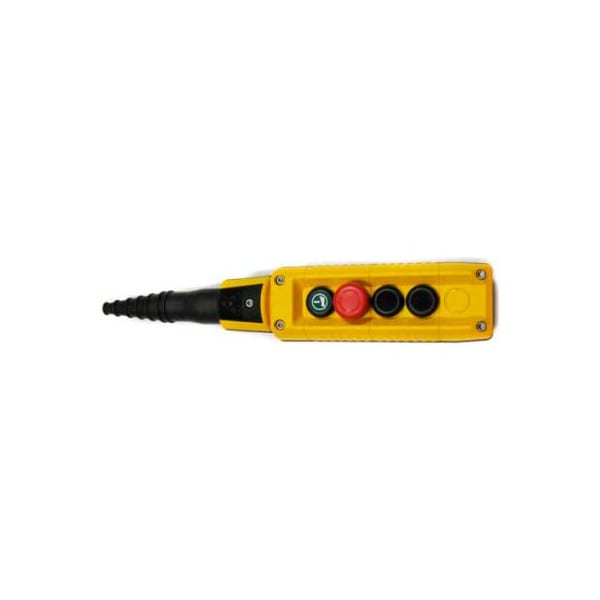 Controles Springer Co T.E.R., Colgante F70AY12020000001 MIKE, 4 Botones, Amarillo, Botones de 1 Velocidad - F70AY12020000001