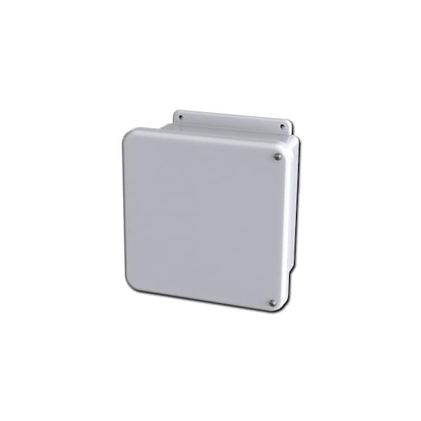 Saginaw Control & Engineering Fiberglass Reinforced Polyester Electrical Enclosures, 9.38 in H, 4.88 in D, 9.38 in W, Hinged - SCE-808FG