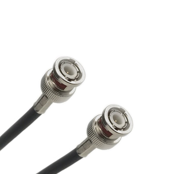 Remington Industries RG-223 Coaxial Cable Assembly w/BNC (Male) to BNC (Male) Connectors, 50 Ohm Impedance, 25 ft Length - R-CX-1300-300