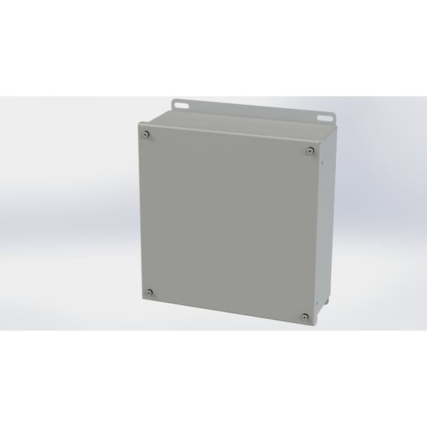 Saginaw Control & Engineering Carbon Steel Electrical Enclosures, 10.13 in H, 4 in D, 10 in W, NEMA 3R, 4, 12, 13, Screw On - SCE-1010SC