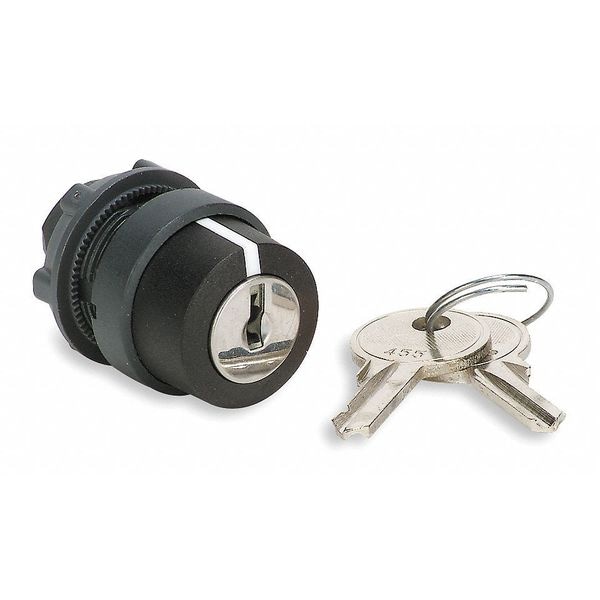 Schneider Electric Non-Illum Selector Switch, 22 mm, 3 Pos, Keyd - ZB5AG08 

El título traducido sería: Interruptor selector no iluminado Schneider Electric, 22 mm, 3 posiciones, con llave - ZB5AG08