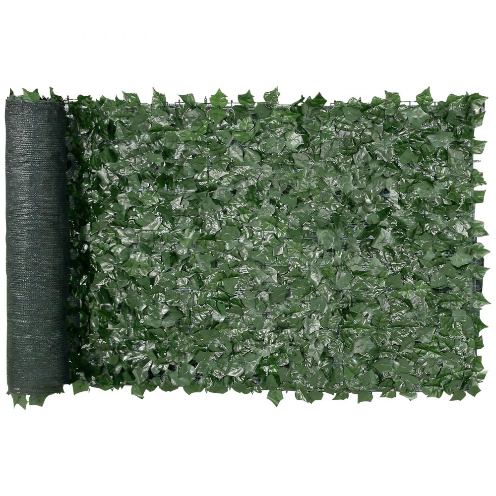 VEVOR 39"x98" Artificial Faux Ivy Leaf Privacy Fence Screen with Mesh Cloth Backing - WLSRZZWQ1J391EPVKV0
