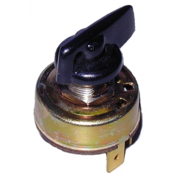 Interruptores rotativos de ventilador de plástico negro Midwest Fastener 2 piezas - 65223