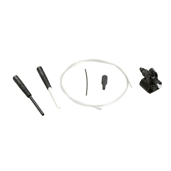Black Box Pre-Polished Lc Conn 50 Mic Mm, Black, 6 - PP-LC-50MM-6PAK