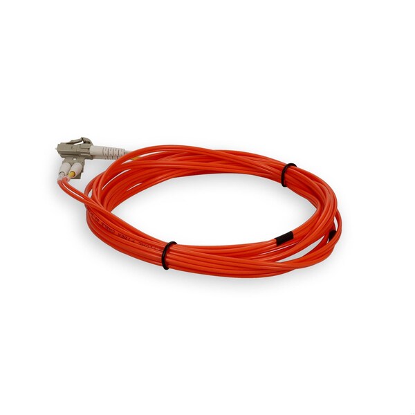 Add-On 50CM LC MALE TO LC MALE OM1 STRAIGHT ORANGE DUPLEX FIBER OFNR RISER-R - ADD-LC-LC-0-5M6MMF