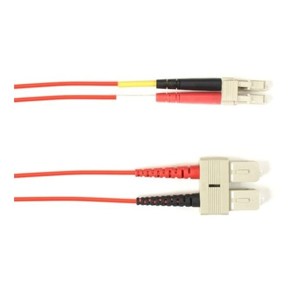 Caja Negra 1M de Fibra PC OM3 LSZH SCLC - FOLZH10-001M-SCLC-RD