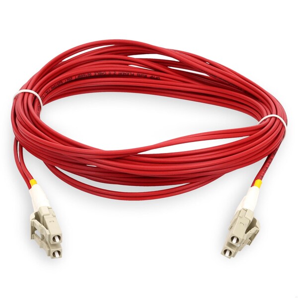 Add-On 2M LC M/M TAA OM4 RED FIBER PATCH CBL - ADD-LC-LC-2M5OM4-RD-TAA