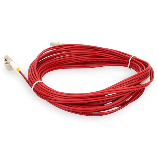 Add-On 2M LC M/M TAA OM4 RED FIBER PATCH CBL - ADD-LC-LC-2M5OM4-RD-TAA