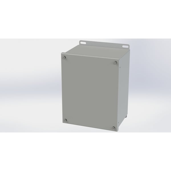 Saginaw Control & Engineering Carbon Steel Electrical Enclosures, 10.13 in H, 6 in D, 8 in W, NEMA 3R, 4, 12, 13, Screw On - SCE-10086SC
