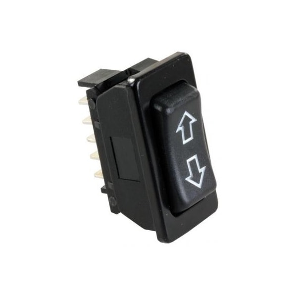 Jr Products Interruptor para Muebles de 12V, NEGRO (UTILIZADO PARA SILLAS RECLINABLES ELÉCTRICAS Y SOFÁS - 13925)