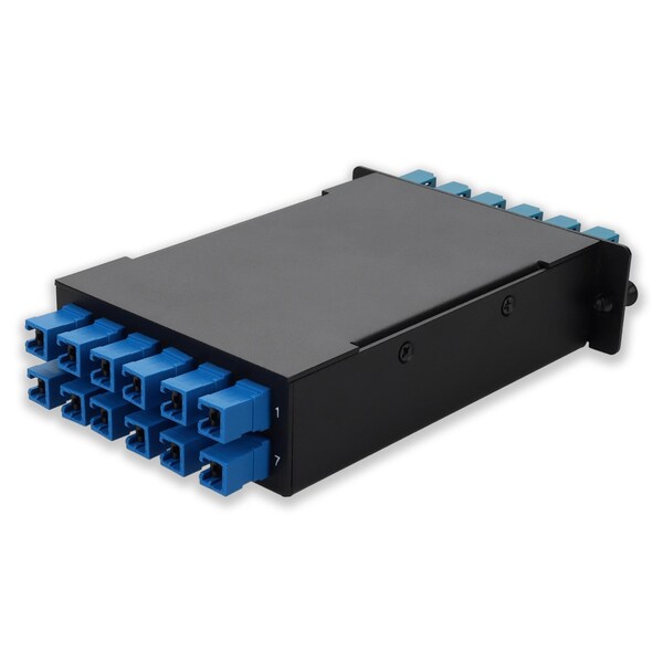 Add-On 4-BAY CASSETTE 24-FIBER 12 DUPLEX CS IN, 12 LC DUPLEX OUT, SINGLE-MODE DUP - ADD-4BAYC12CSD12LCDS2