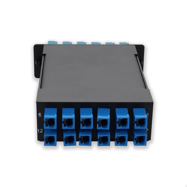 Add-On 4-BAY CASSETTE 24-FIBER 12 DUPLEX CS IN, 12 LC DUPLEX OUT, SINGLE-MODE DUP - ADD-4BAYC12CSD12LCDS2
