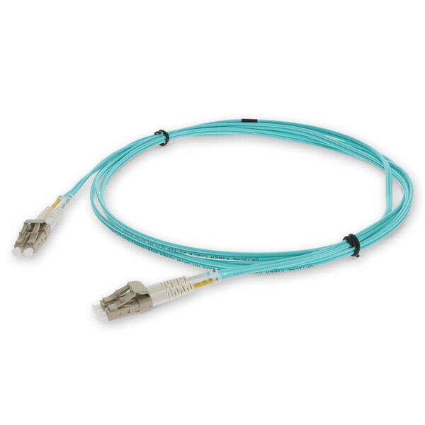 Add-On 12IN LC M/M OM3 AQUA FIBER PATCH CBL - ADD-LC-LC-0-3M5OM3