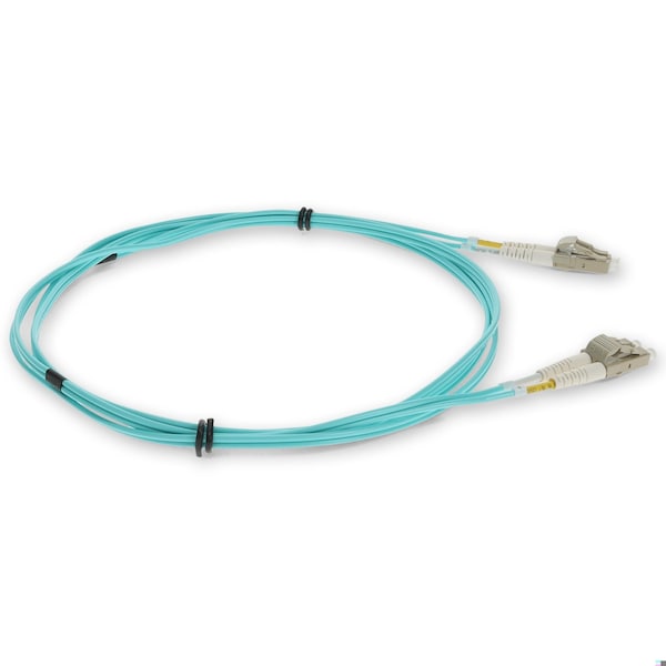 Add-On 12IN LC M/M OM3 AQUA FIBER PATCH CBL - ADD-LC-LC-0-3M5OM3