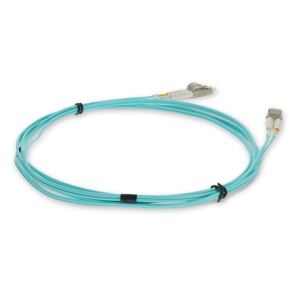 Add-On 12IN LC M/M OM3 AQUA FIBER PATCH CBL - ADD-LC-LC-0-3M5OM3