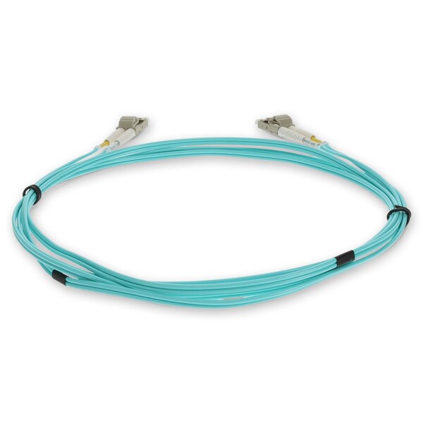 Add-On 12IN LC M/M OM3 AQUA FIBER PATCH CBL - ADD-LC-LC-0-3M5OM3