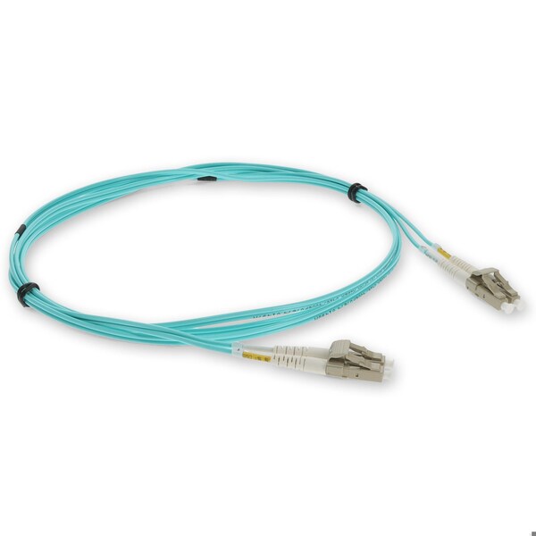 Add-On 12IN LC M/M OM3 AQUA FIBER PATCH CBL - ADD-LC-LC-0-3M5OM3