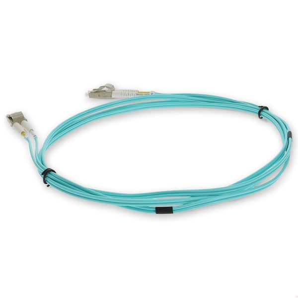 Add-On 12IN LC M/M OM3 AQUA FIBER PATCH CBL - ADD-LC-LC-0-3M5OM3