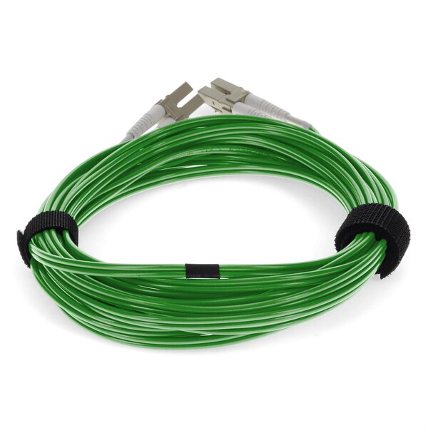 Add-On 2M LC M/M TAA OM4 GREEN FIBER PATCH CBL - ADD-LC-LC-2M5OM4-GN-TAA