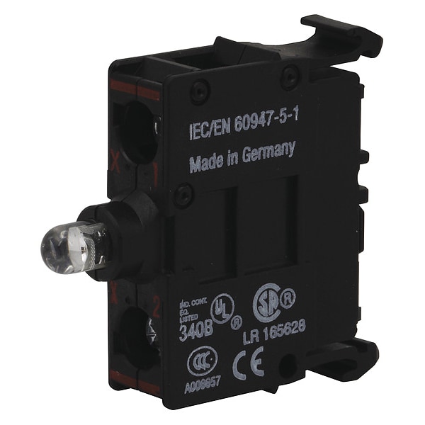 Operador de joystick Eaton, iluminado, amarillo, 22mm - M22-L-Y-230W
