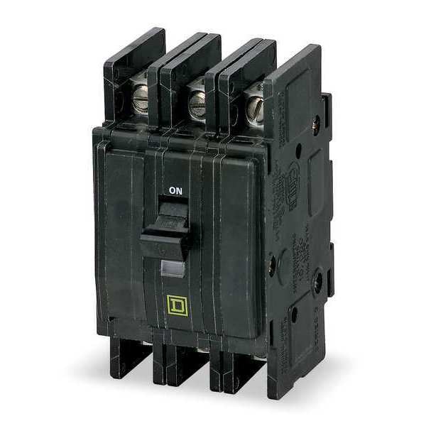 Square D Miniature Circuit Breaker, QOU Series, 30A, 3 Pole, 120/240V AC, 22kA at 120/240V AC - QOU330VH