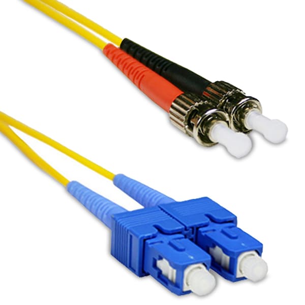 Enet Enet 5M (16.40 Ft)Sc-St Os1 9/125 Yellow - SCST-SM-5M-ENC