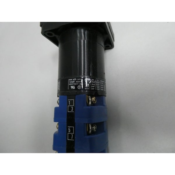 Interruptor de leva rotativa Kraus & Naimer SWITCH HAND 10A AMP 600V-AC - D10A CD33324