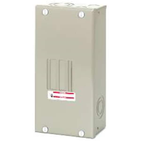 Eaton Load Center, 2 Spaces, 70A, 120/240V AC - 643801