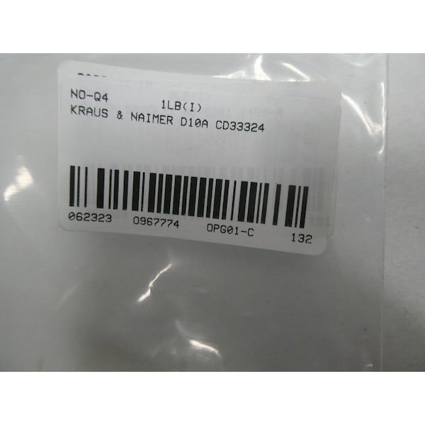 Interruptor de leva rotativa Kraus & Naimer SWITCH HAND 10A AMP 600V-AC - D10A CD33324