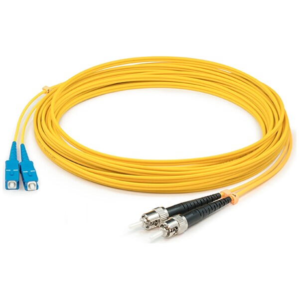 Add-On This Is A 2M Angled Sc (Male) To St (Male) Yellow Simplex Riser-Rated - ADD-ASC-ST-2MS9SMF