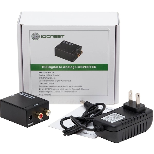 Syba Digital (Coaxial Or Toslink) To Analog R - SY-AUD60011