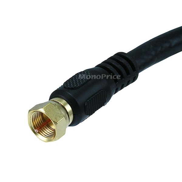 Monoprice Rg6 Coaxcable W F Type 1.5 ft., Black - 5359