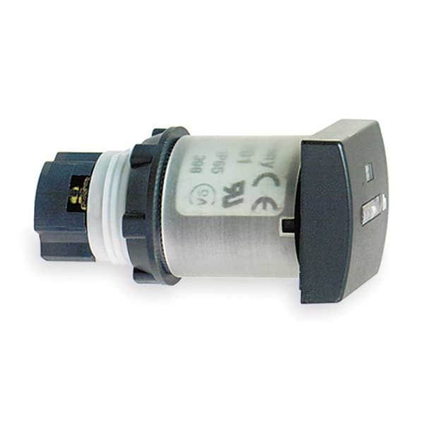Contador de horas sin iluminación Schneider Electric, 22 mm, Negro - XB5DSB