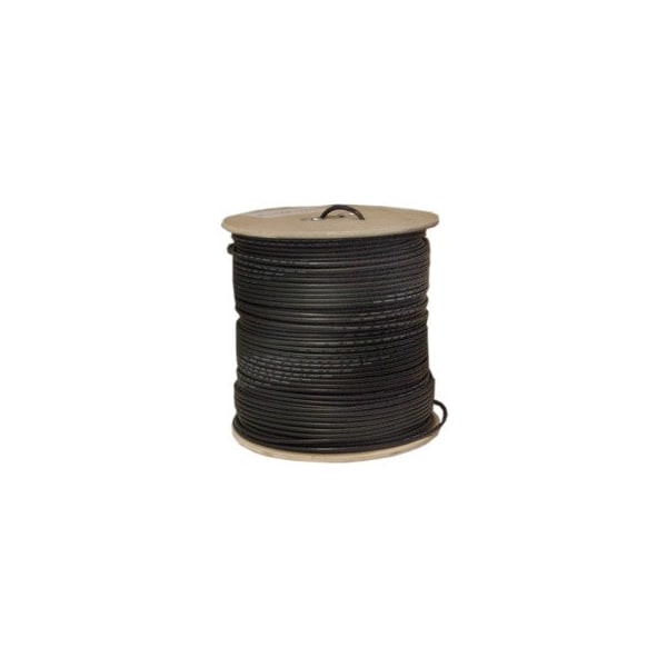 Cable coaxial Swe-Tech 3C RG11, 14 awg CCS sólido negro, carrete de 1000 pies - FWT10X7-422NH