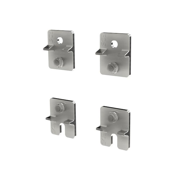 Saginaw Control & Engineering Mounting Kit, 6 in. H x 8 in. W x 2 in. L, Die-Cast Zinc - SCE-HLPMFK