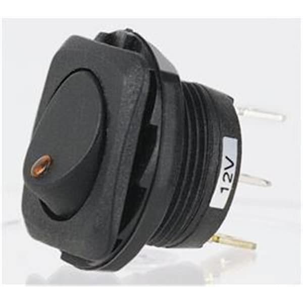 Interruptor Rocker Oval LED ámbar Hella H61922001 - H57-H61922001