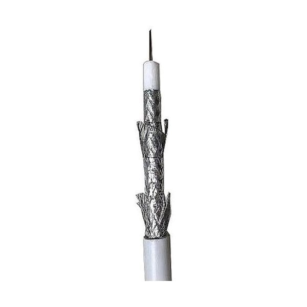 Adipro 18 AWG Copper-Clad Steel RG6, Quad-Shield, Non-Plenum CATV - RN-7001151