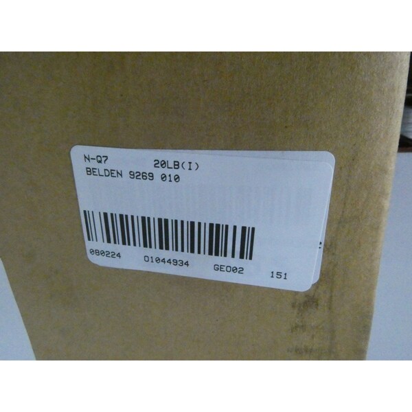 Belden BLACK COAX CABLE 22AWG 1000FT WIRE - 9269 010