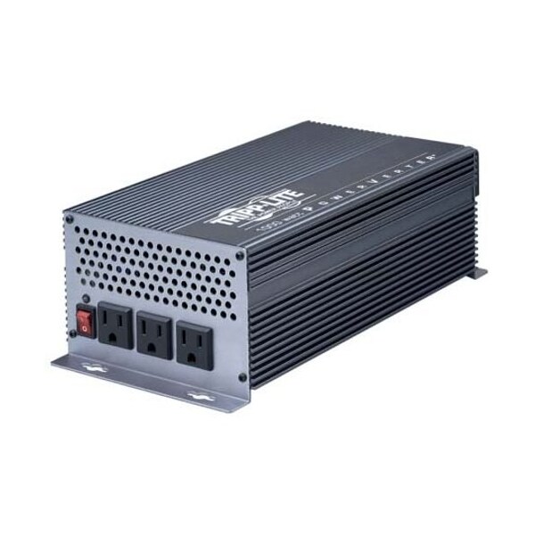 Tripp Lite Power Inverter, Modified Sine Wave, 2,000 W Peak, 1,000 W Continuous, 4 Outlets - PV1000HF TRIPP LITE