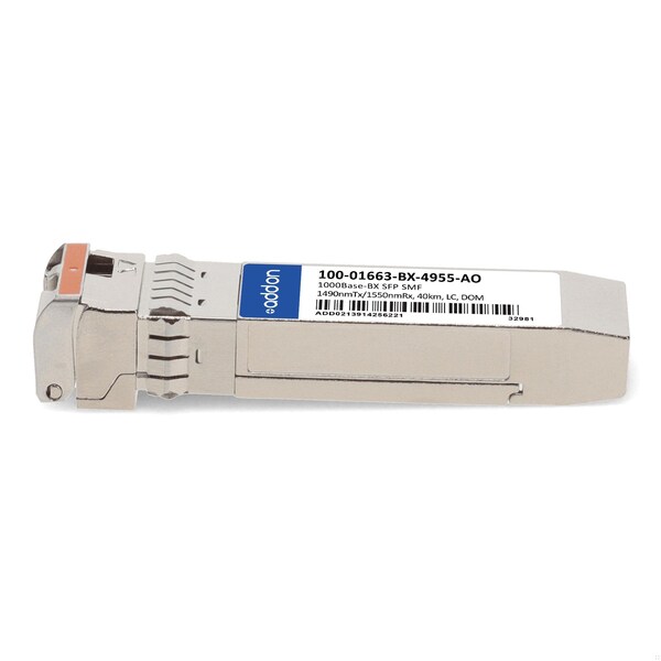 Módulo Transceptor SFP 1G-BX TAA de Add-On CALIX de 40KM - 100-01663-BX-4955-AO
