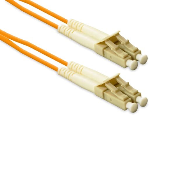 Enet Enet 15M Lc/Lc Duplex Multimode 50/125 Om2 Or Better Orange Fiber - LC2-50-15M-ENC