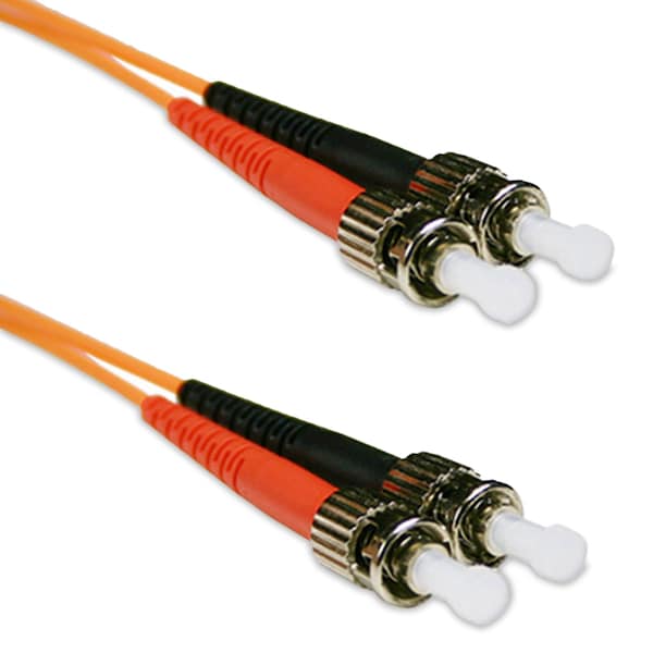 Enet Enet 2M St/St Duplex Multimode 62.5/125 Om1 Or Better Orange Fiber - ST2-2M-ENC