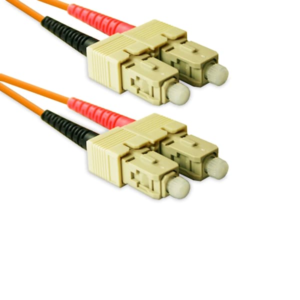 Enet Enet 6M Sc/Sc Duplex Multimode 62.5/125 Om1 Or Better Orange Fiber - SC2-6M-ENC