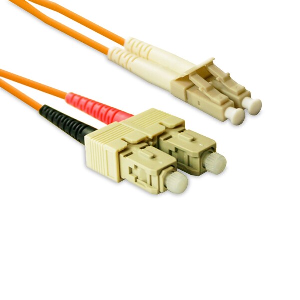 Enet Enet 4M Sc/Lc Duplex Multimode 50/125 Om2 Or Better Orange Fiber - SCLC-50-4M-ENC