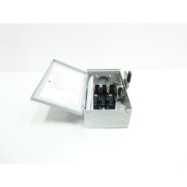 Interruptor de desconexión sin fusibles Eaton de 2 polos 30 A AMP 120/240 V-AC - CDG221URB