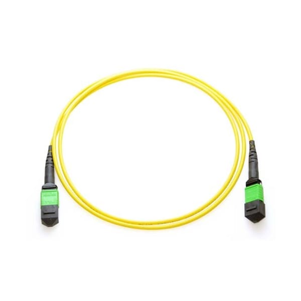 Cable de fibra óptica monomodo 9/125 de MPO hembra a MPO macho - 2M - MPOFMSM2M-AX de Axiom