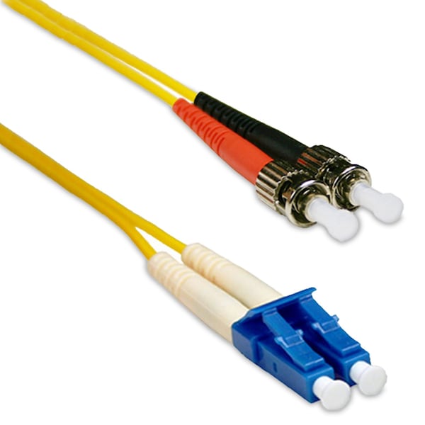 Enet Enet 8M St/Lc Duplex Single-Mode 9/125 Os1 Or Better Yellow Fiber - STLC-SM-8M-ENC