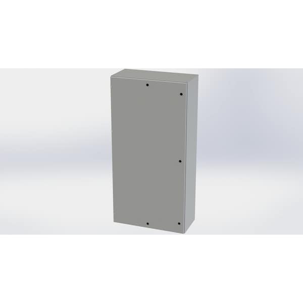 Saginaw Control & Engineering Carbon Steel Electrical Enclosures, 72 in H, 16 in D, 36 in W, NEMA 3R, 4, 12, 13, Hinged - SCE-72EL3616LP