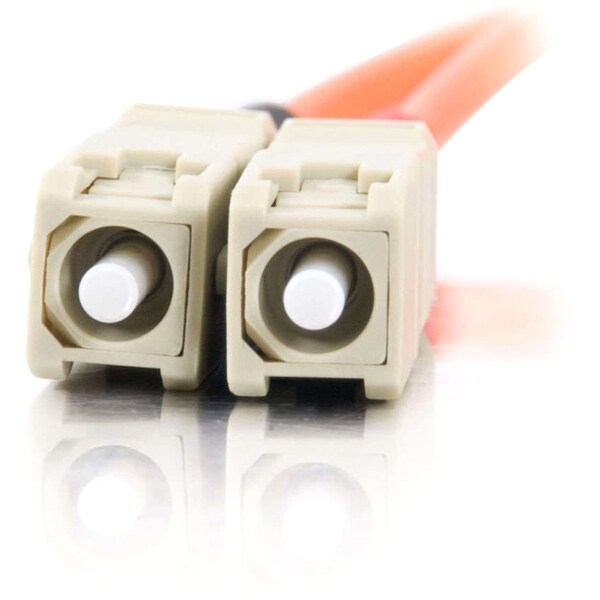 Legrand Fiber Optic Cables, QS 1FT ST MS SC 62.5 3.0 DPX P - 17602
