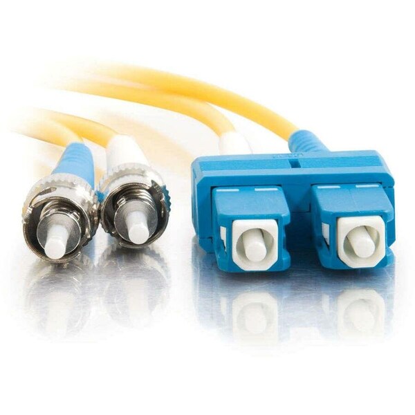 Cables de Fibra Óptica Legrand, 1M SC-ST 9/125 OS1/2 DPX SM FB - 18310